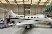 above&trade; first Phenom 100 completes re-registration; Change programme with the UK CAA is progres