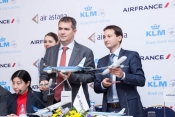 Air Astana signs codeshare agrreement with Air France and KLM. 