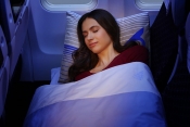 Air Astana Sleeper Class. 