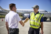 Air bp at Karlsruhe Baden-Baden Airport Germany