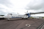 Blue Islands ATR72 at Exeter Airport