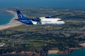 Blue Islands ATR72 over Jersey