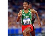 Ethioia's No 1 Runner Halle Gedtreselassie