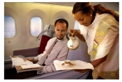 Ethiopian Coffee served on board Ethiopian Airlines 