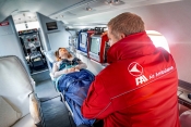 FAI Air Ambulance interior