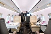 FAI Technik completes another complex Bombardier Global Express - interior