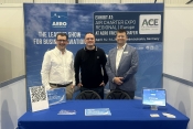 L-R: Tobias Bretzel, AERO Show Director, Brad Wright, ACE Show Sales Mgr, Glenn Hogben, ACA Chief Ex