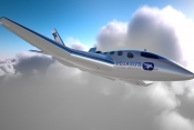 Pegasus One Vertical Business Jet debuts concept at EBACE