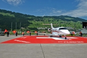 Pilatus PC 24 rolls out on August 1st 2014.