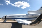 Planet Nine Private Air - Falcon 7X exterior