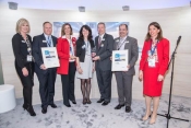 Rockwell Collins Celebrates two customer support awards from Airbus at 2015 Aircrafte Interiors Expo