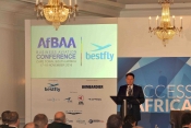 Tarek Rahheb welcomes delegtes to the recent AfBAA event.