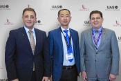 UAS Chief Executive Officer, Mr. Zhang Peng, Deer Jet Chairman and CEO, and Mr. Mohammed Husary, UAS