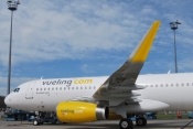 Vueling Airbus with sharktip winglets